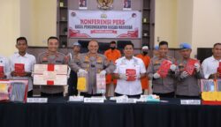 Polres Langsa Sita 12 Kg Sabu dan Tangkap 3 Tersangka Polres langsa