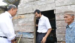 Gubernur Aceh Gubernur Muzakir Manaf Verifikasi Langsung RLH di Simeulue