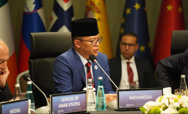 menteri luar negeri sugiono RI Tegaskan Dukungan Penuh untuk Kemerdekaan Palestina