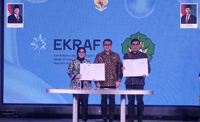 UIN Ar-Raniry Jalin Kemitraan Strategis dengan Kemenparekraf, Dorong Ekonomi Kreatif di Lingkungan Kampus