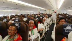 Kloter BTJ-03 Tiba di Jeddah, 1.178 Jemaah Aceh Kini Berada di Tanah Suci