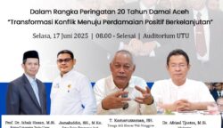 20 Tahun Damai Aceh: UTU dan BRA Bahas Gagasan Monumen Perdamaian untuk Generasi Masa Depan