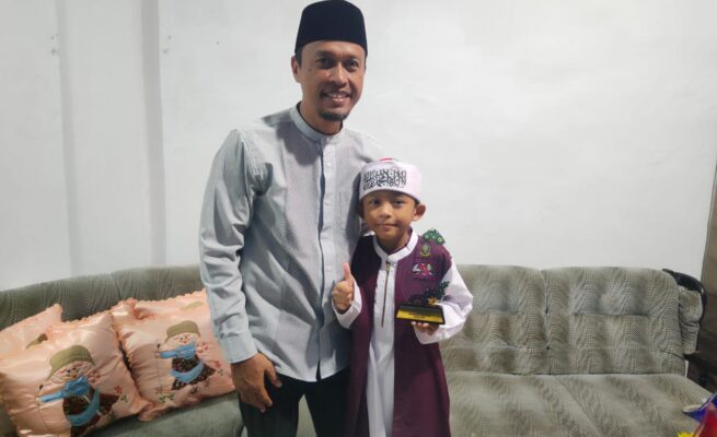Fakhri Arkan Raih Juara I Lomba Kisah Islami di Ajang FASI Tapaktuan