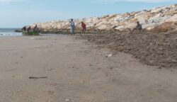 Mulut Muara Tertutup Sedimen, Nelayan Abdya Terjebak Ombak dan Gagal Melaut