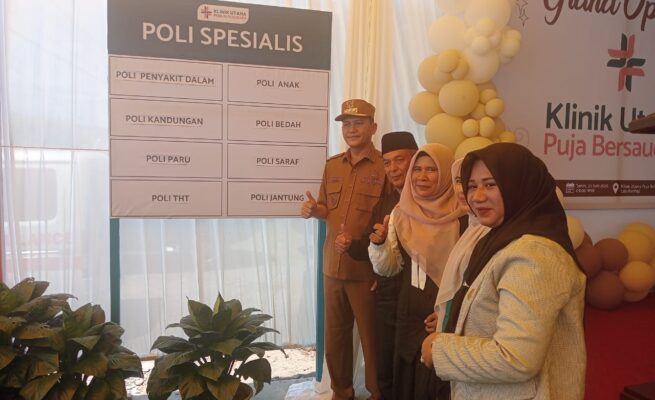 Grand Opening Klinik Puja Bersaudara, Hadirkan Dokter Spesialis Lengkap untuk Warga