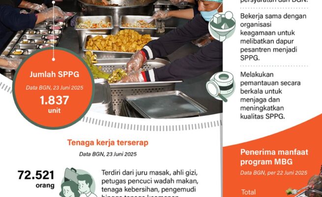 BGN Perluas Layanan Gizi, Program Makan Bergizi Gratis Gaet Tenaga Kerja Baru