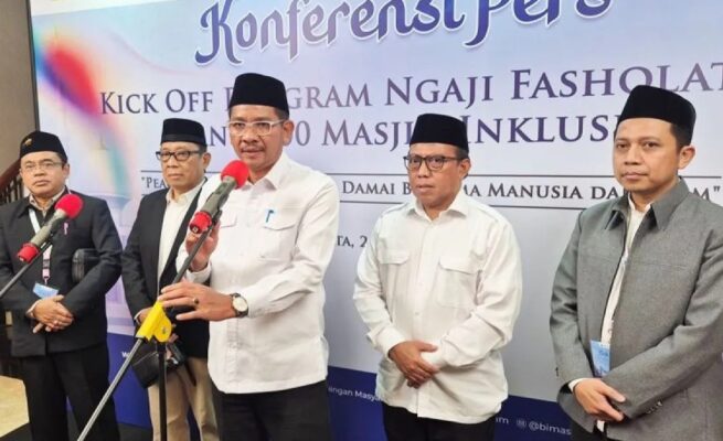 Kemenag Siapkan Rp15 Juta per Masjid untuk Dukung 1.000 Masjid Inklusif Ramah Disabilitas dan Lansia