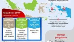 Penyaluran beras SPHP pertengahan 2025