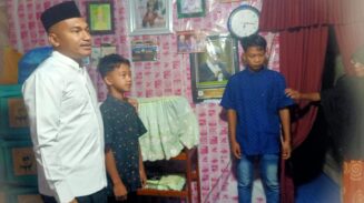 Janda Dua Anak di Lembah Sabil Dapat Bantuan Rumah dari Bupati Safaruddin