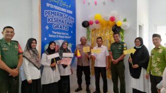Momentum HUT Bhayangkara ke-79, Puskesmas Sedar Gelar Pemeriksaan Kesehatan Gratis untuk Warga