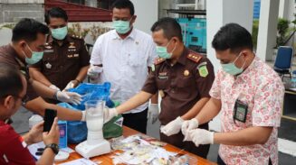 Dari Sabu hingga Senjata, Kejari Aceh Barat Musnahkan Barang Bukti 50 Kasus