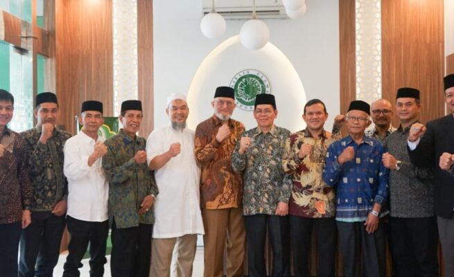 Wagub Aceh Temui MUI Pusat, Minta Dukungan Kembalikan Fungsi Tanah Wakaf Blang Padang