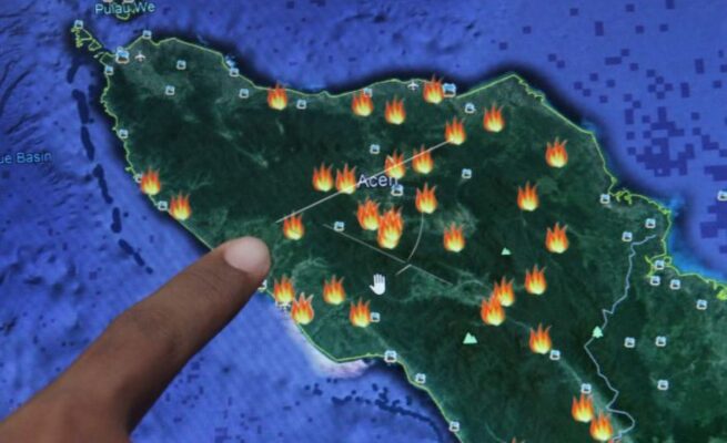 BMKG Deteksi 20 Titik Panas di Aceh, Aceh Barat Terbanyak