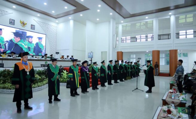 UIN Ar-Raniry Kukuhkan 17 Guru Besar