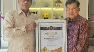 Dua Dekade Damai Aceh, Jusuf Kalla Dianugerahi Ar-Raniry Award