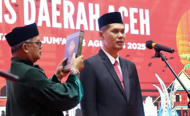 Mualem Ungkap Alasan Percaya M Nasir Jadi Motor Birokrasi Aceh