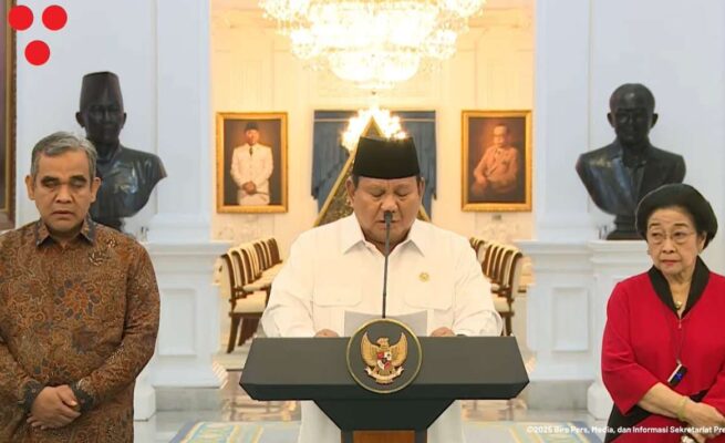 Presiden Prabowo: DPR Cabut Tunjangan Anggota, Moratorium Kunjungan Luar Negeri