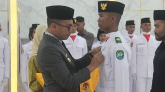 Pesan Haru Bupati Safaruddin kepada Paskibraka Abdya: Setiap Langkah adalah Doa untuk Bangsa