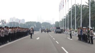 Polisi Kerahkan 1.250 Personel untuk Kawal Aksi di Depan Gedung DPR RI