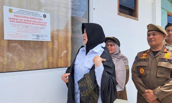 Tegas! Pemko Banda Aceh Segel Penginapan Kupula Kos karena Langgar Qanun Jinayat