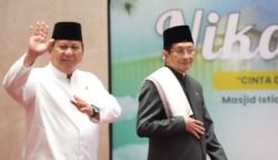 Di Hadapan Presiden, Menag Sampaikan Konsep Ekoteologi di Peringatan Maulid