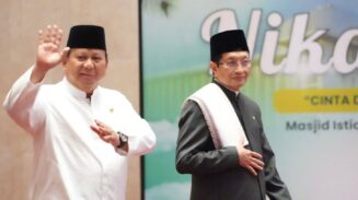 Di Hadapan Presiden, Menag Sampaikan Konsep Ekoteologi di Peringatan Maulid