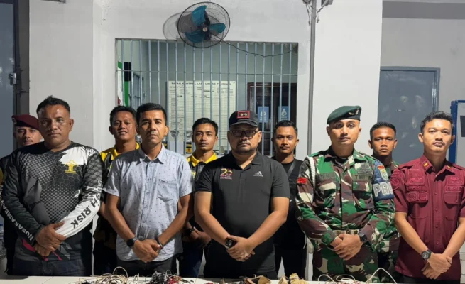 Wujudkan Lapas Zero Halinar, Kalapas Blangpidie Pimpin Razia Gabungan bersama TNI-Polri