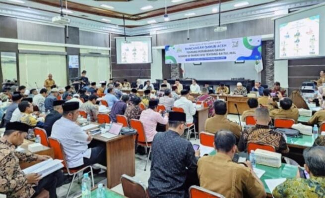 DPRA dan Pemerintah Aceh Bahas Perubahan Qanun Baitul Mal, Perkuat Kelembagaan dan Akuntabilitas ZISWAF