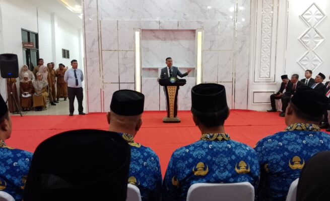 Bupati Abdya Minta 20 Pejabat yang Dilantik Jaga Integritas dan Kinerja