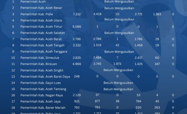 Abdya Baru Usul 248 NIP PPPK Paruh Waktu, Tak Satu pun Diproses BKN