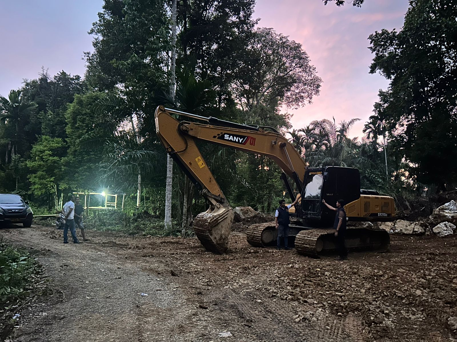 Satreskrim Abdya Tindak Galian C Tanpa Izin, Minta Warga Patuhi Regulasi Tambang