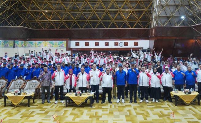 Aceh Lepas 227 Atlet POPNAS dan PEPARPENAS 2025, Gubernur Mualem: Pulanglah Membawa Kebanggaan
