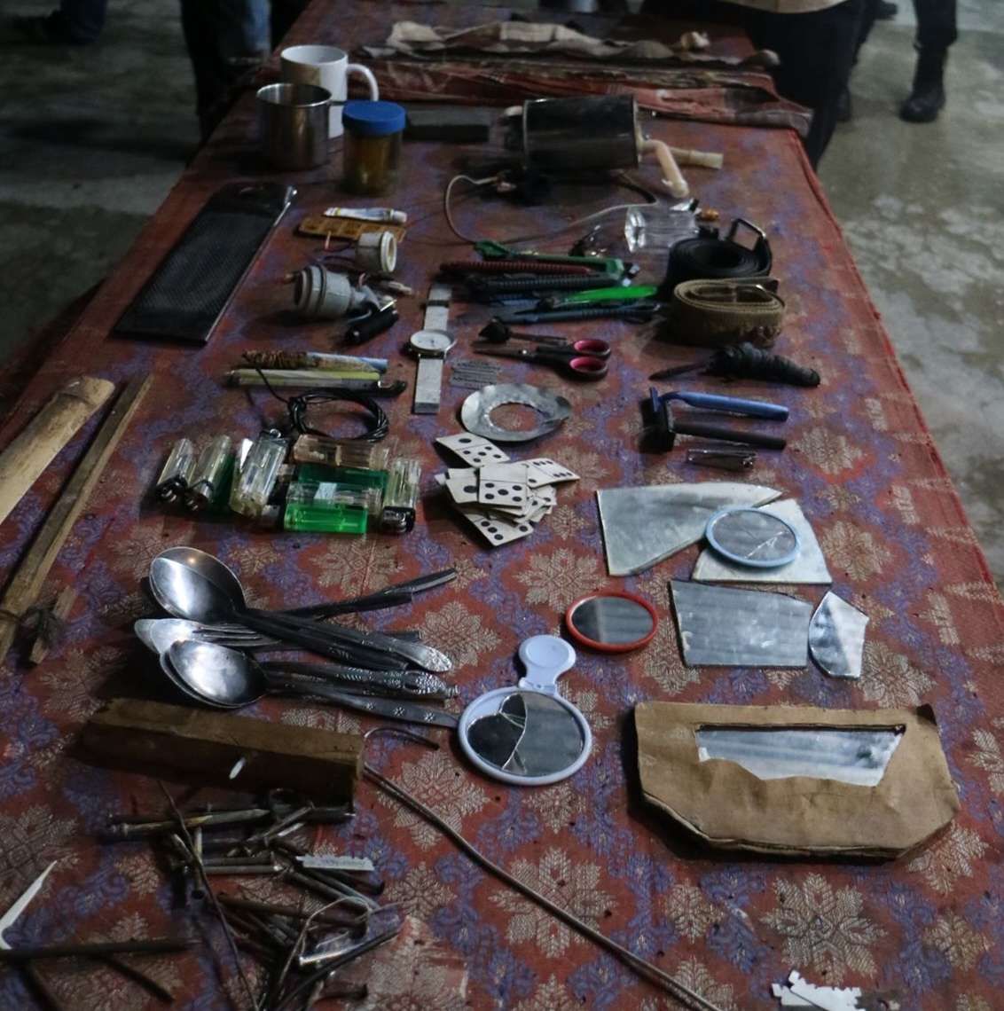 Petugas Gabungan Amankan Sajam dan Barang Terlarang di Rutan Kelas IIB Singkil