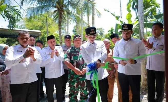 Pemkab Aceh Barat Rehabilitasi 42 Rumah Warga Miskin