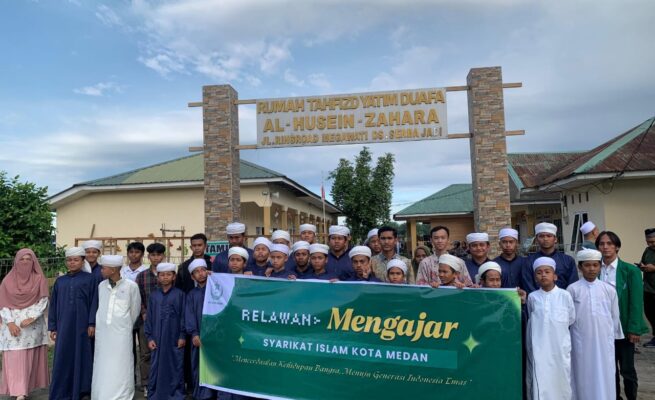 HIMSYI Sumut Tanamkan Semangat Pendidikan Qur’ani di Rumah Tahfidz Yatim Dhuafa Al Husein Zahara