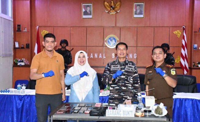Operasi Gabungan TNI AL dan BNN Bongkar Rumah Pengedar Sabu di Sabang, Pelaku Kabur Lewat Pintu Belakang