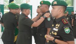 Letkol Inf Rana Mega Al Amin Resmi Jabat Dandim 0110/Abdya Gantikan Letkol Beni Maradona
