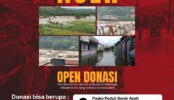 Forbes Relawan Aceh Buka Posko Peduli untuk Korban Banjir Aceh