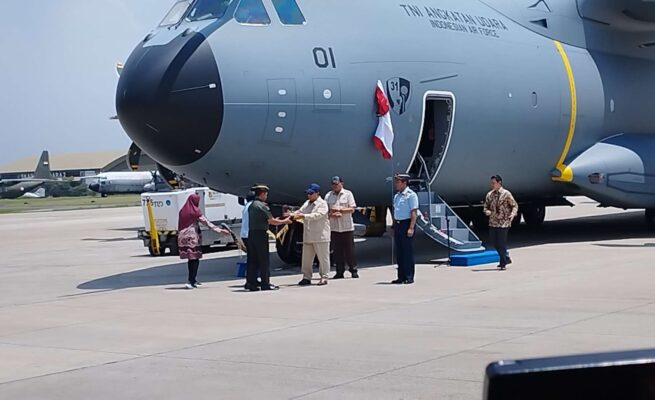 Prabowo Serahkan Pesawat Angkut Terbesar Airbus A400M, TNI AU Kini Punya Kekuatan Udara Baru