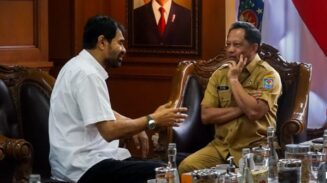 Mualem Temui Mendagri Tito di Jakarta, Sampaikan Selamat atas Anugerah Adat Aceh