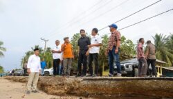 Abrasi Parah di Aceh Utara, 38 Rumah Hanyut, Gubernur Mualem Minta Penanganan Cepat