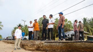 Abrasi Parah di Aceh Utara, 38 Rumah Hanyut, Gubernur Mualem Minta Penanganan Cepat