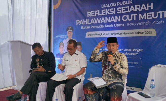Waled Landeng Tantang IPAU Susun Buku Sejarah Pahlawan Aceh Utara