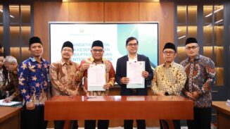 UIN Ar-Raniry dan Kemenhaj Teken MoU Penyelenggaraan Sertifikasi Pembimbing Haji dan Umrah