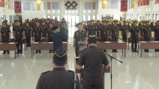 Kajati Aceh Lantik Bambang Heripurwanto Jadi Kajari Abdya