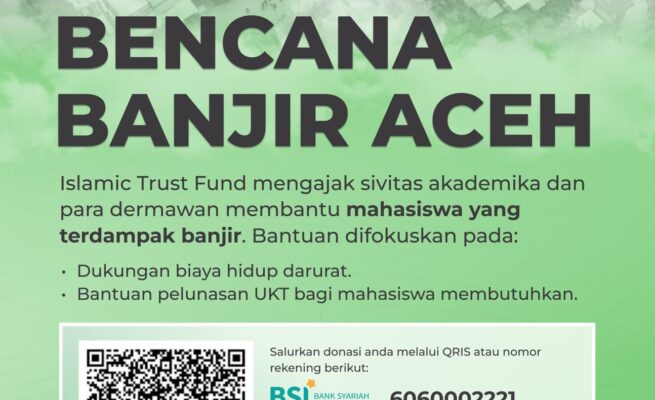 UIN Ar-Raniry Buka Donasi untuk Mahasiswa Terdampak Banjir Aceh
