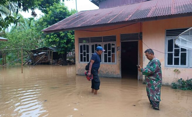 Banjir Rendam Tiga Kecamatan di Aceh Selatan