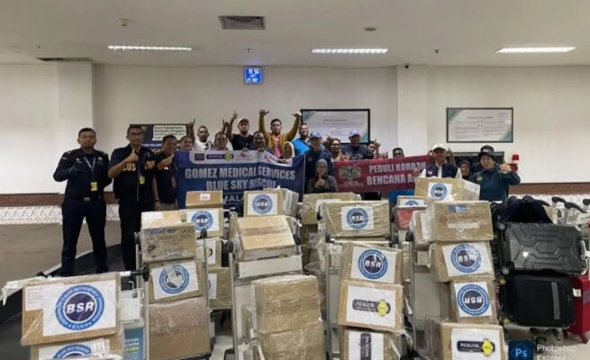 Dua Juta Obat dan Alkes dari Malaysia Tiba di Aceh, Jadi Bantuan Internasional Pertama