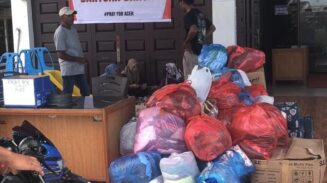 Desa Geulumpang Payong Abdya Buka Posko Bantuan untuk Korban Bencana Banjir