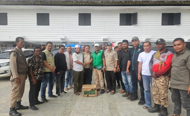 DPC PKB Abdya Tembus Gayo Lues untuk Serahkan Bantuan Korban Banjir